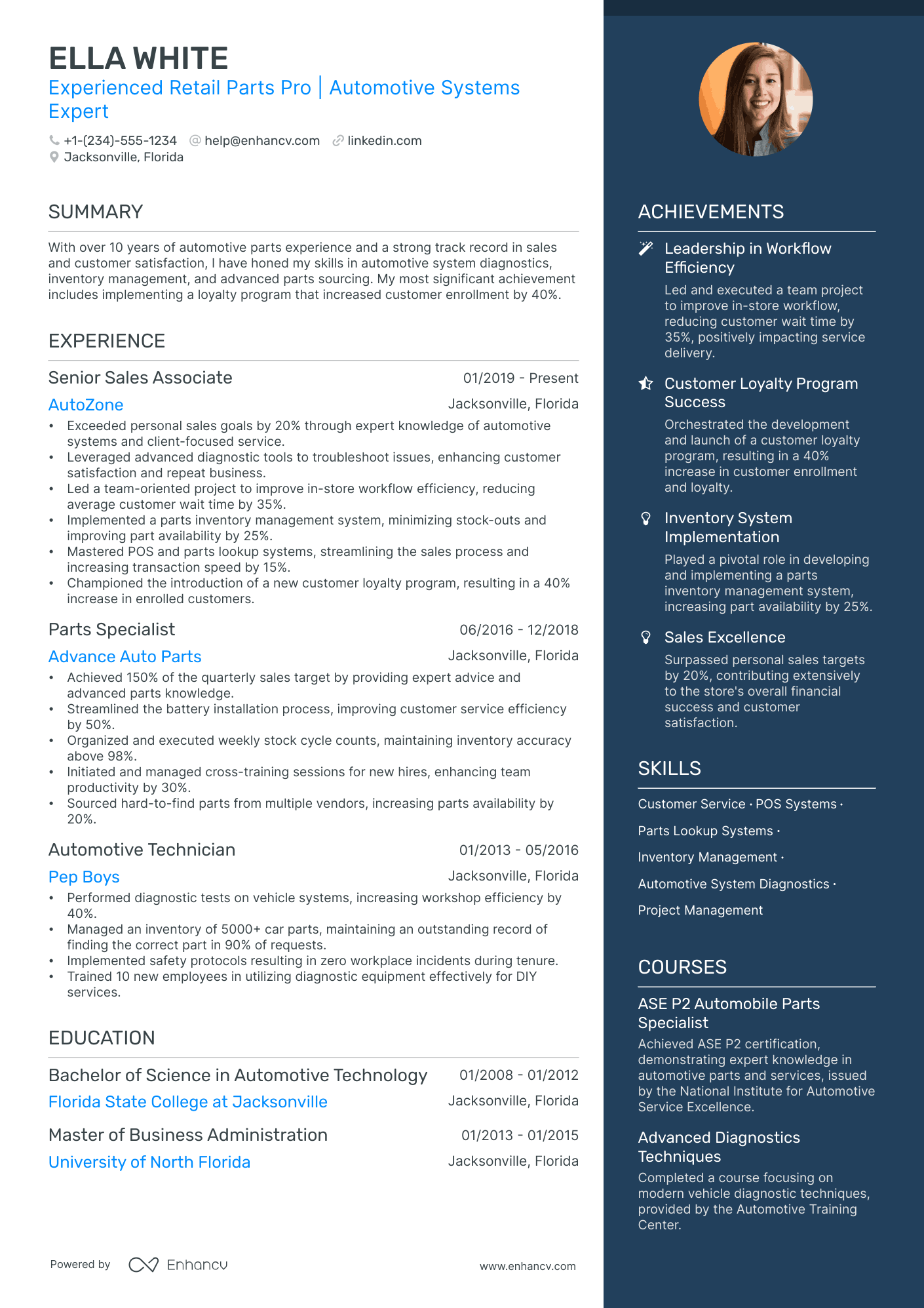 5 Store Manager Retail Resume Examples & Guide for 2024