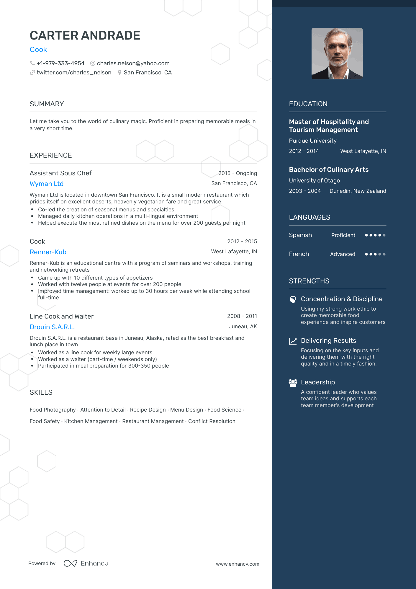 5 Cook Resume Examples & Guide for 2023