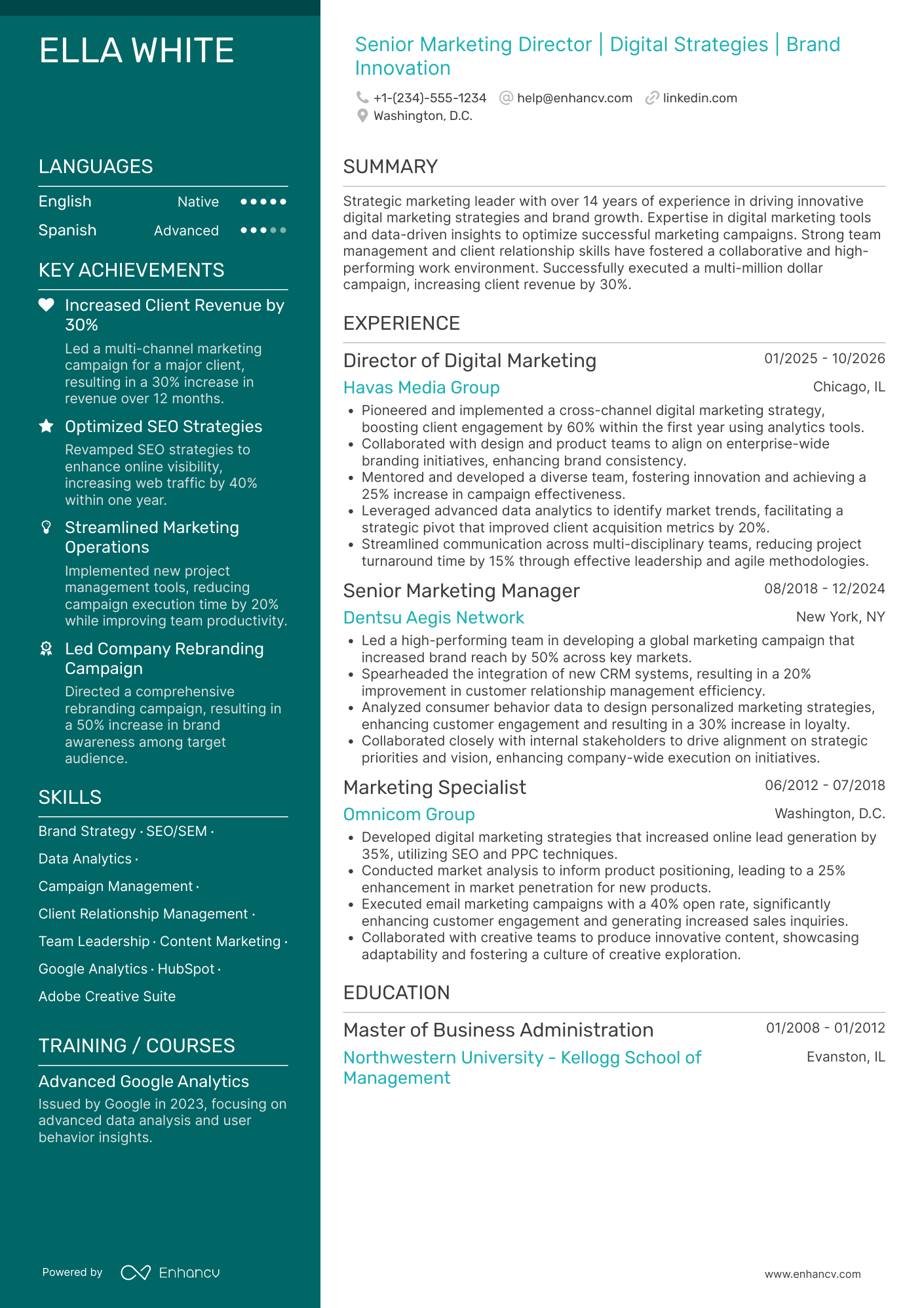19 Marketing Director Resume Examples & Guide for 2026