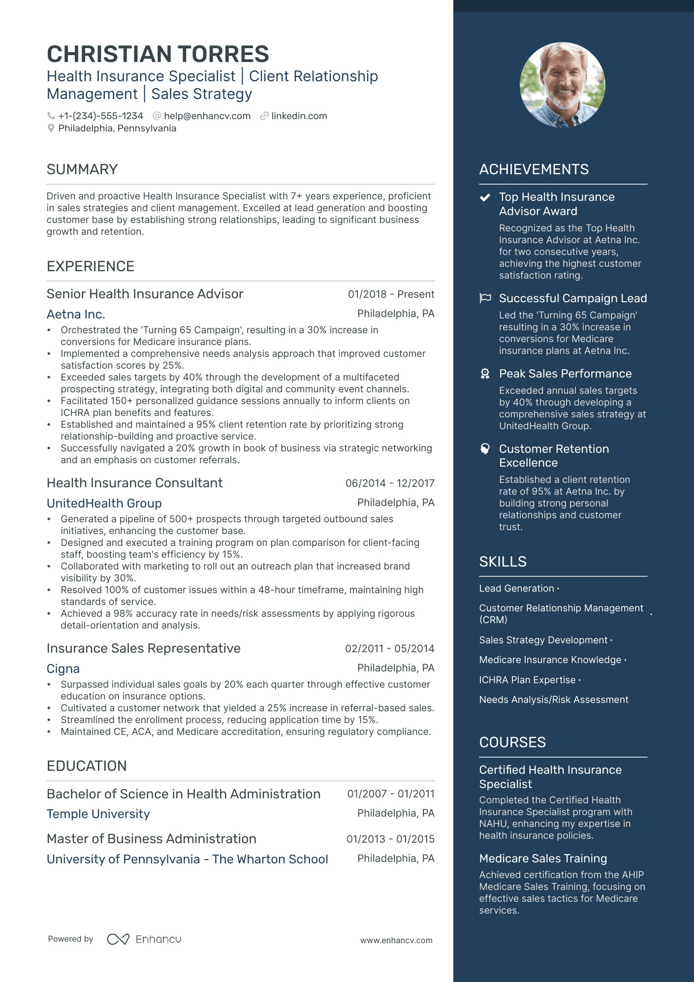 5 Sales Advisor Resume Examples & Guide for 2024