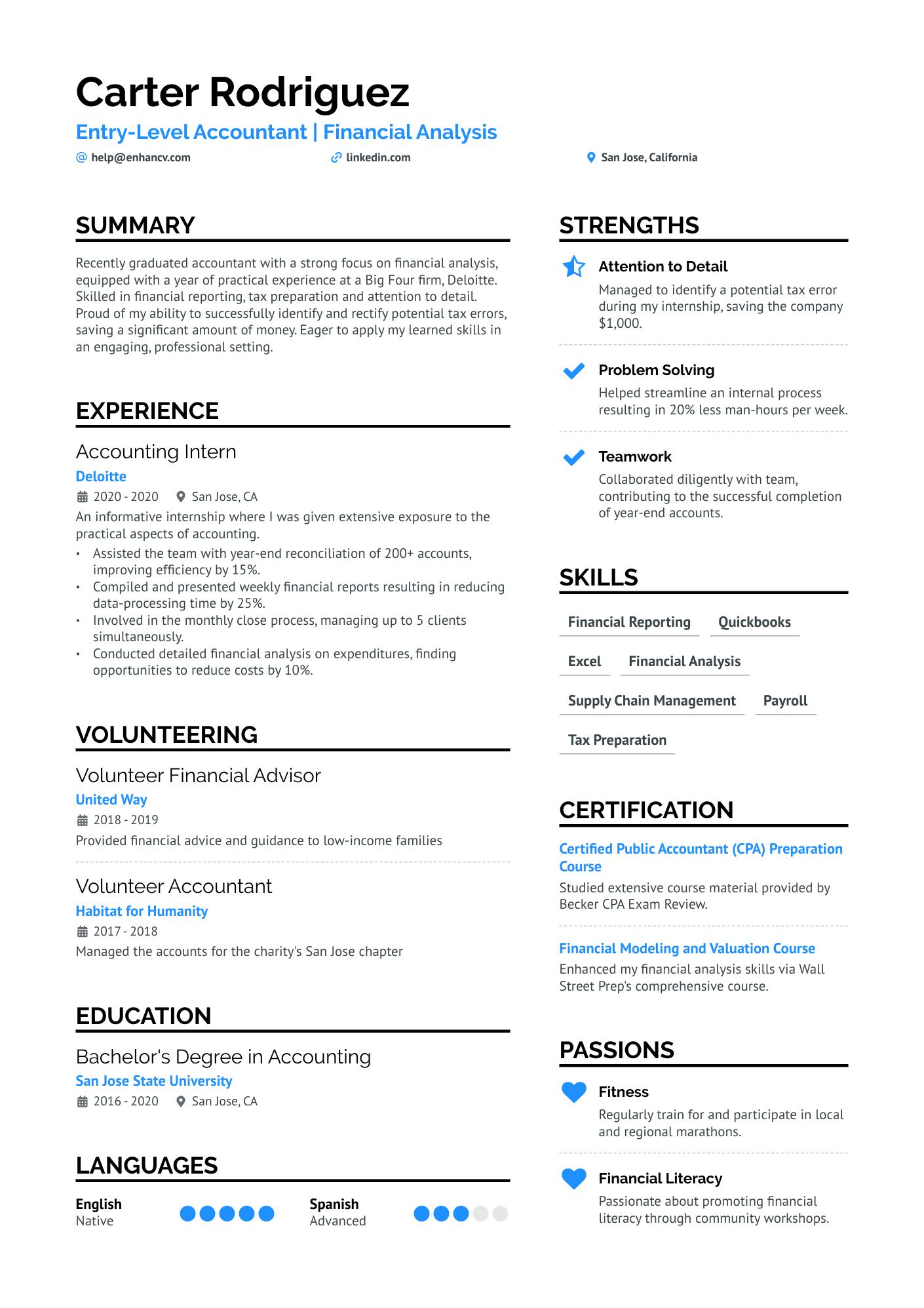 32 Accountant Resume Examples & Guide for 2024