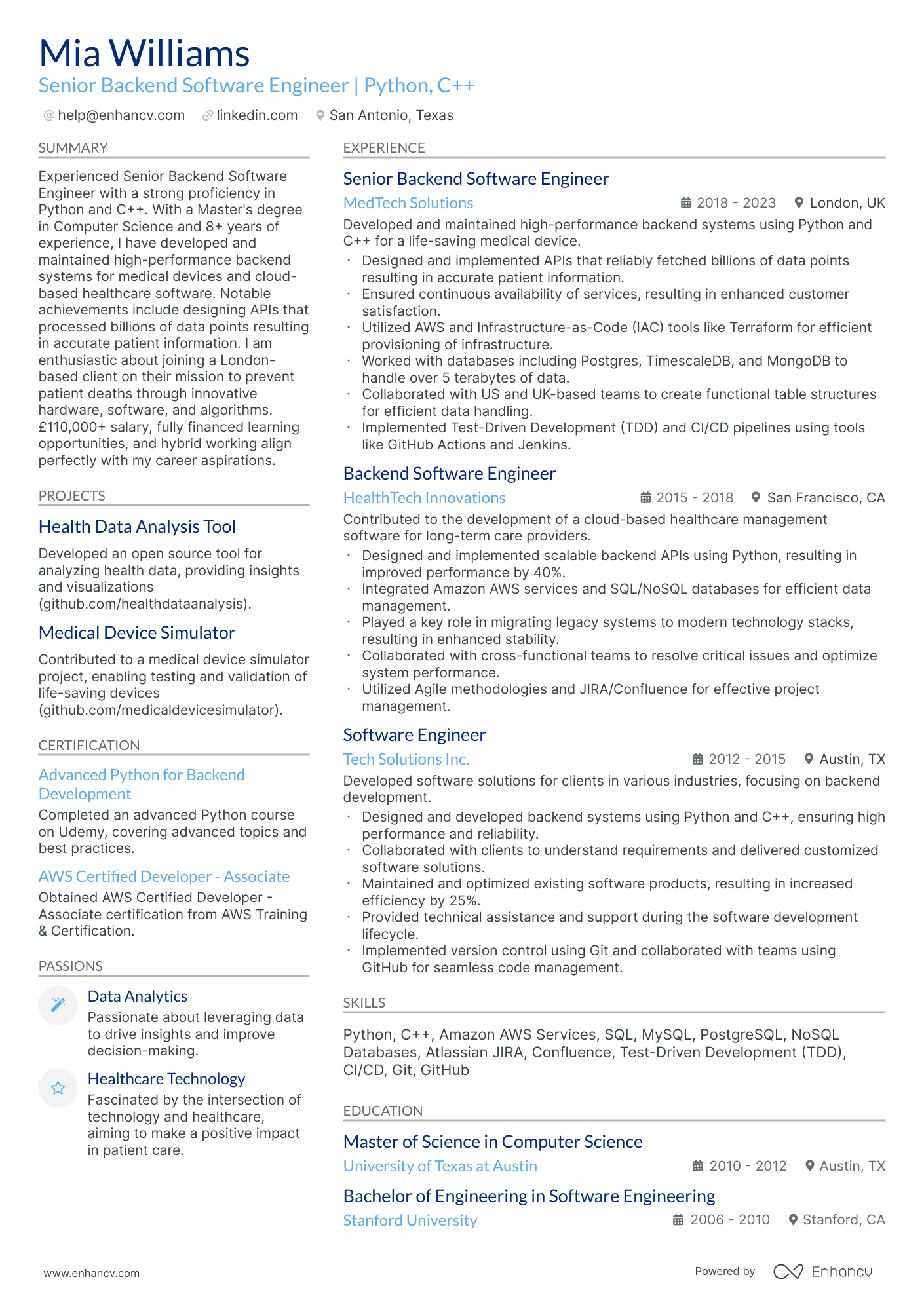 10 AWS Lambda Resume Examples & Guide for 2025