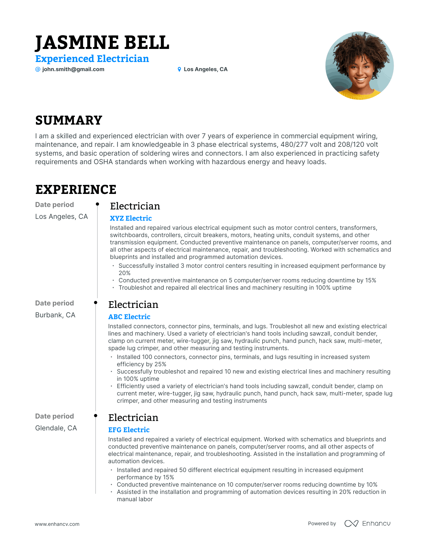 5 Ice Cream Server Resume Examples & Guide for 2023