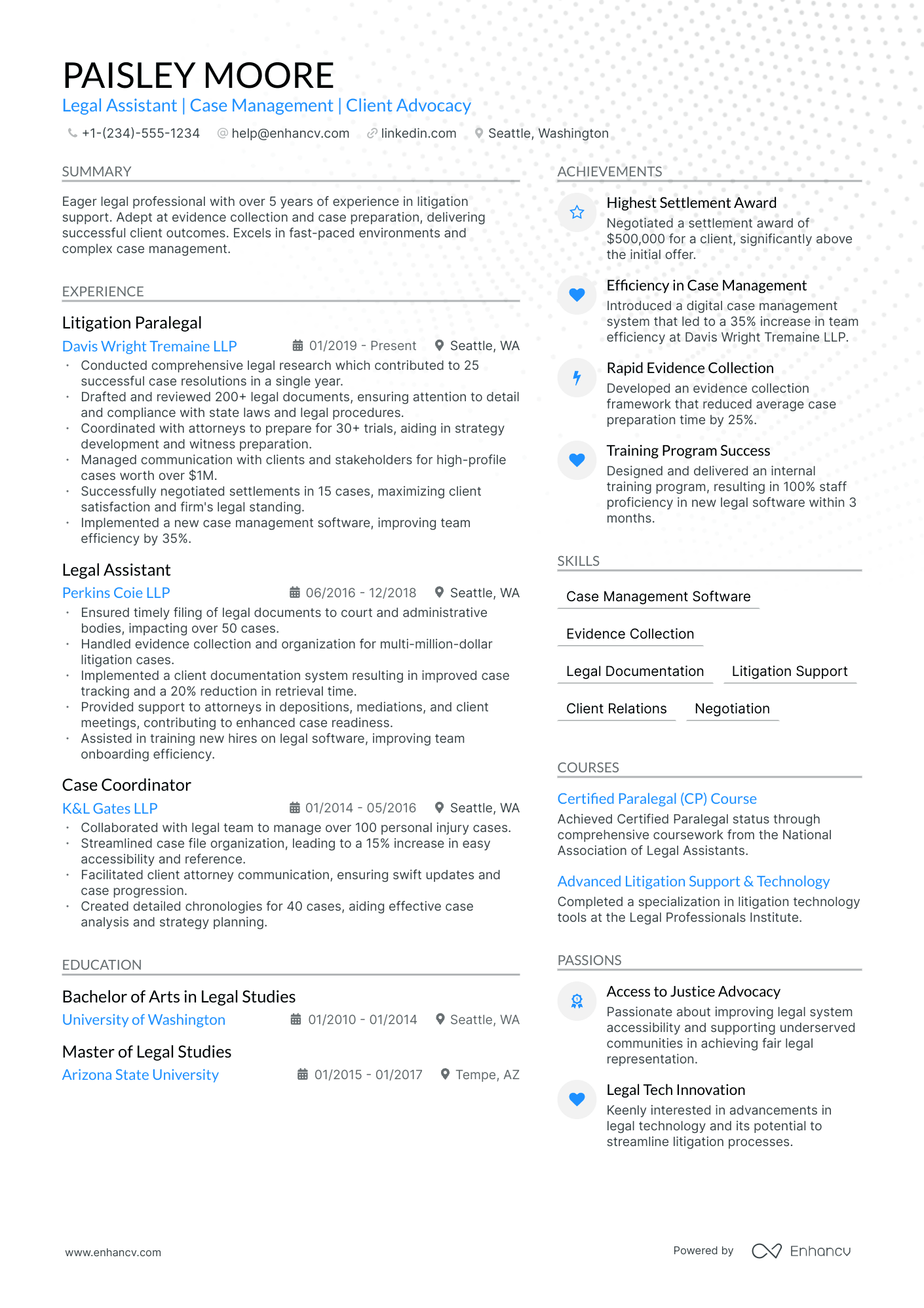 5 Case Manager Resume Examples & Guide for 2024