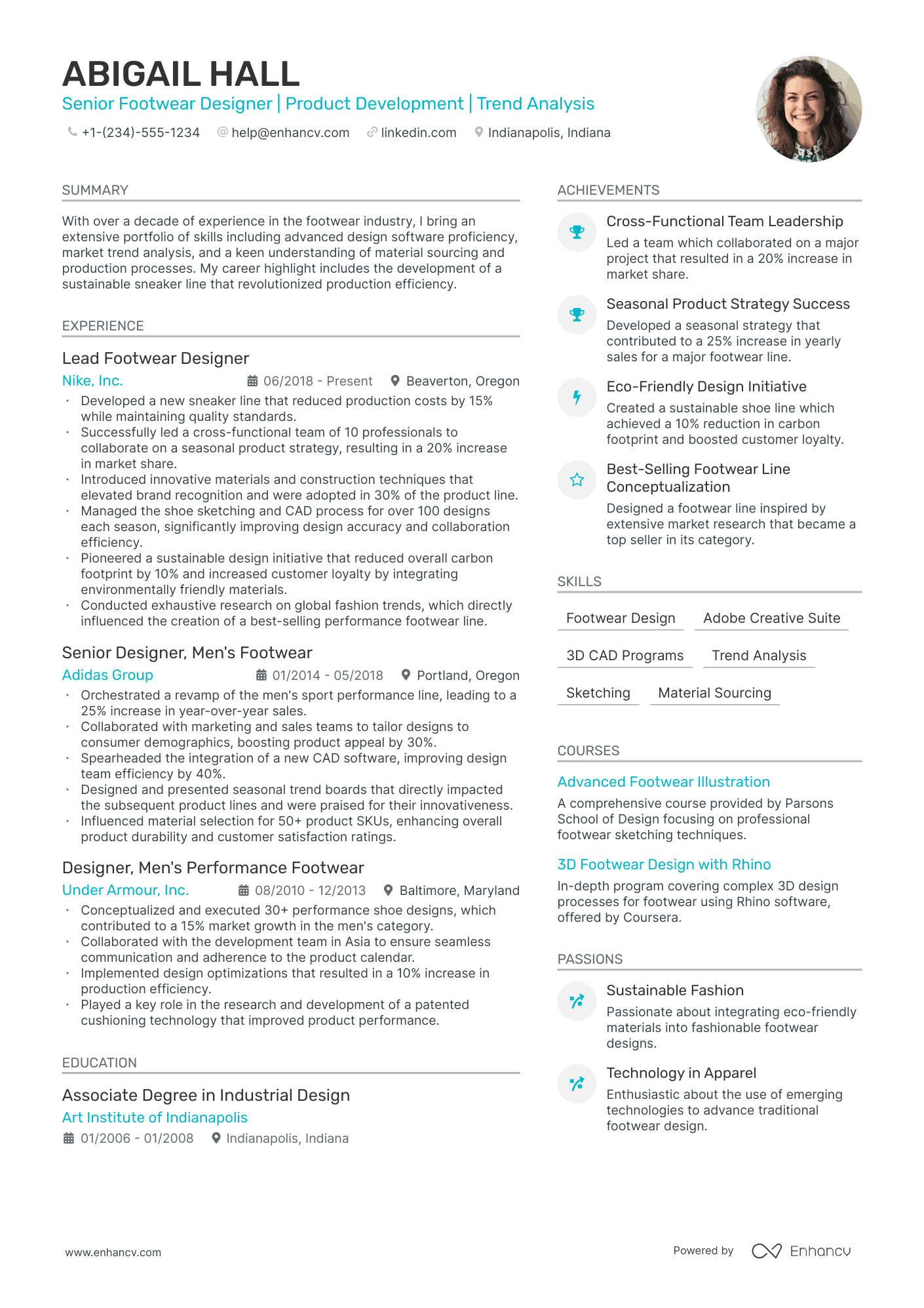 5 Footwear Designer Resume Examples & Guide for 2024