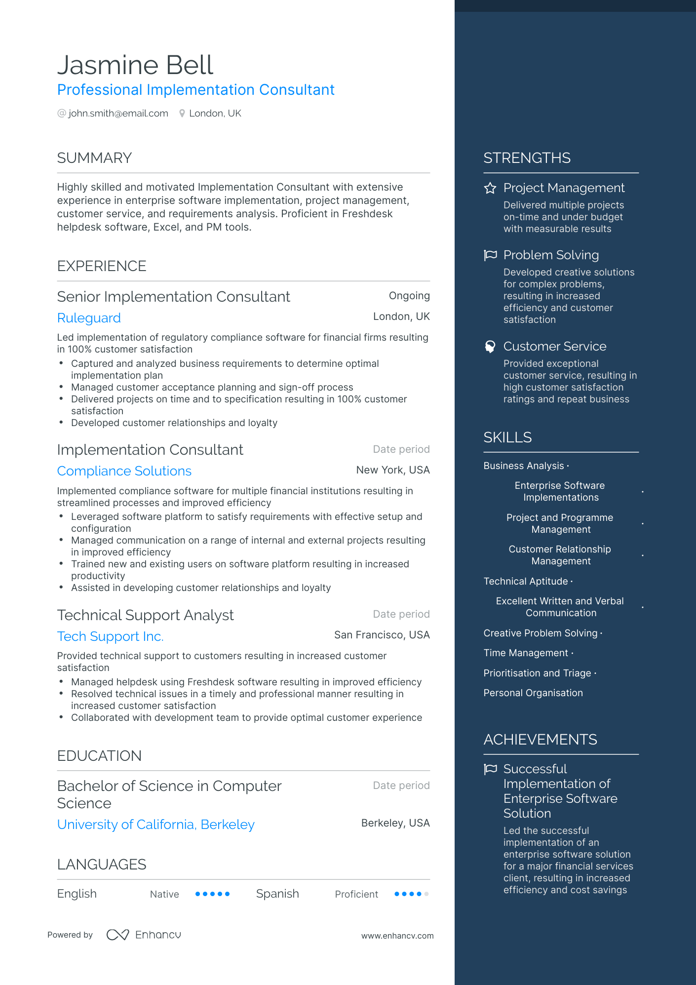 5 Software Consultant Resume Examples & Guide for 2023