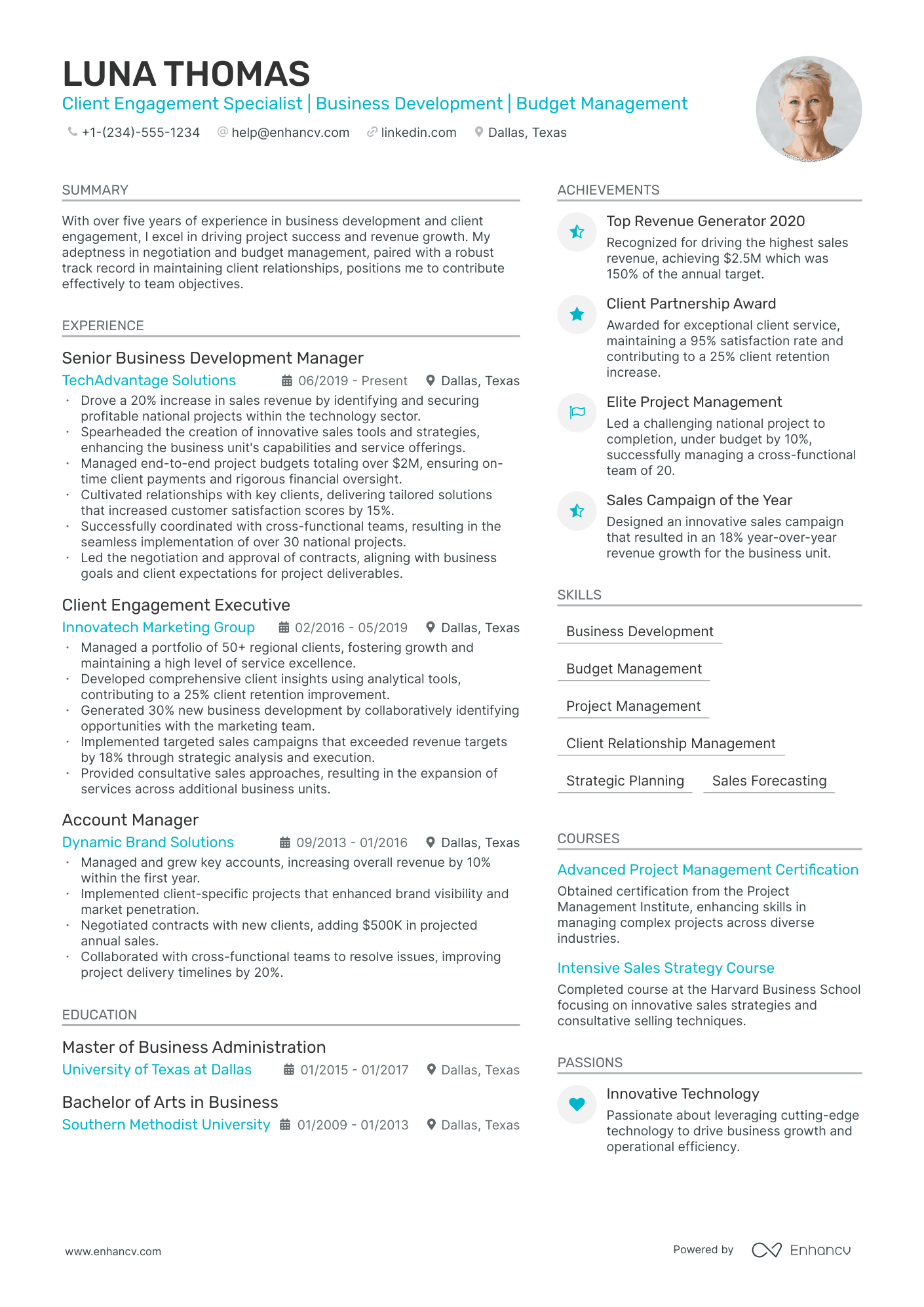 5 Client Engagement Manager Resume Examples & Guide for 2024