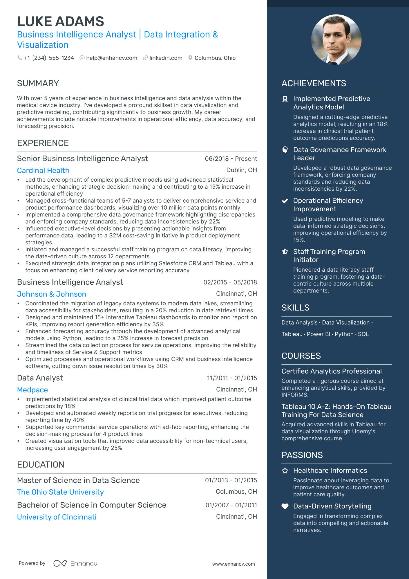 5 Senior Business Analyst Resume Examples & Guide for 2024