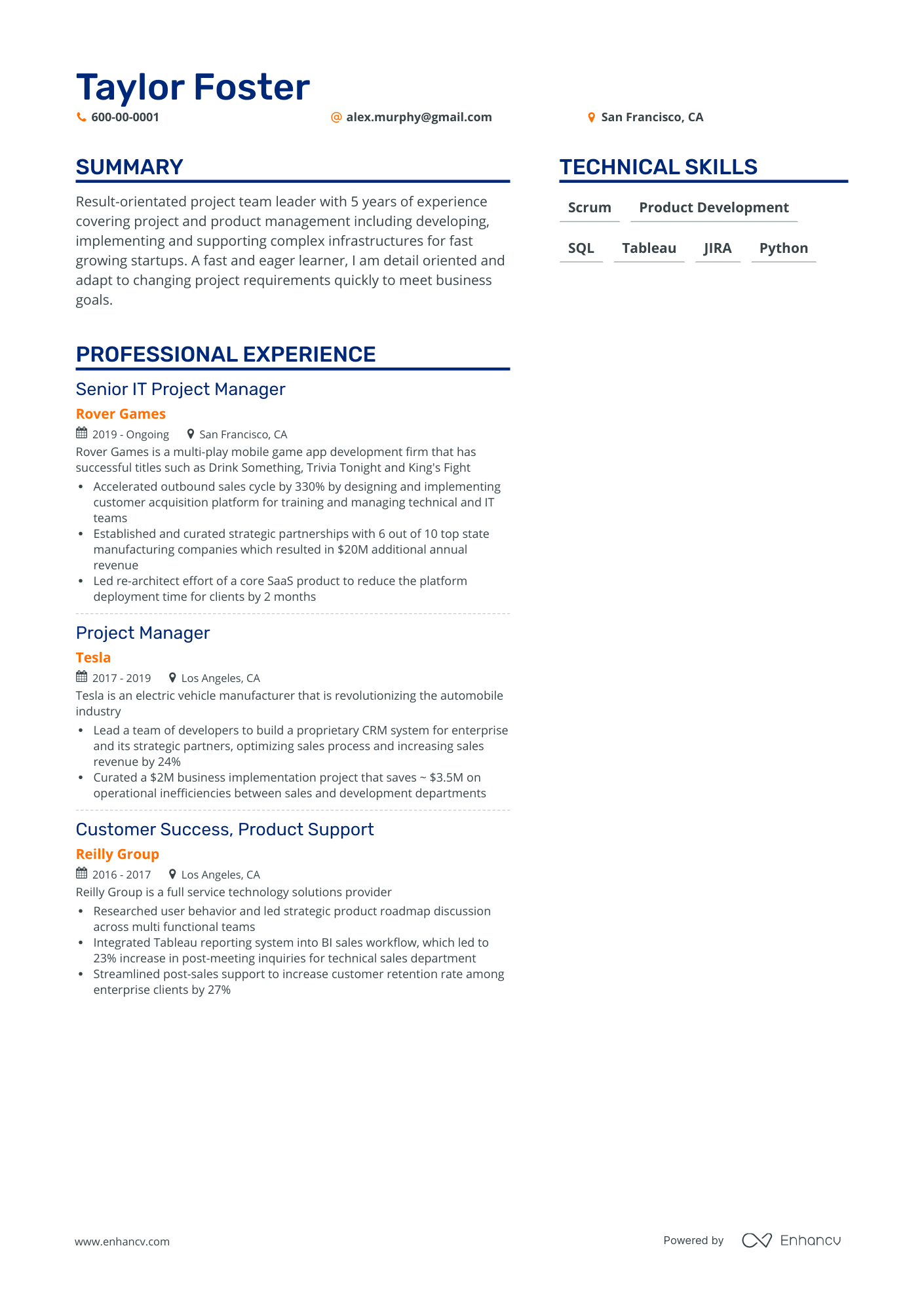 12 Program Manager Resume Examples & Guide for 2023