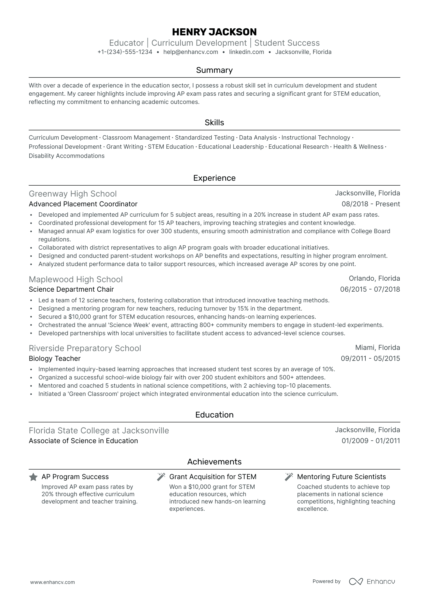 5 Language Teacher Resume Examples & Guide for 2024