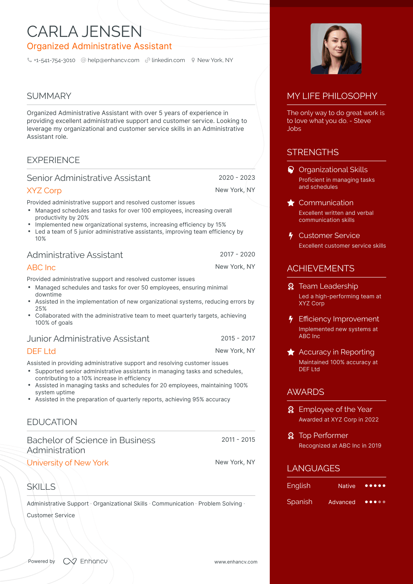 17 Administrative Assistant Resume Examples & Guide for 2023