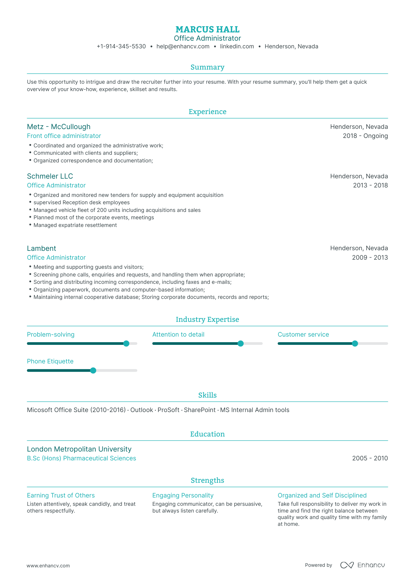 6 Office Administrator Resume Examples & Guide for 2023