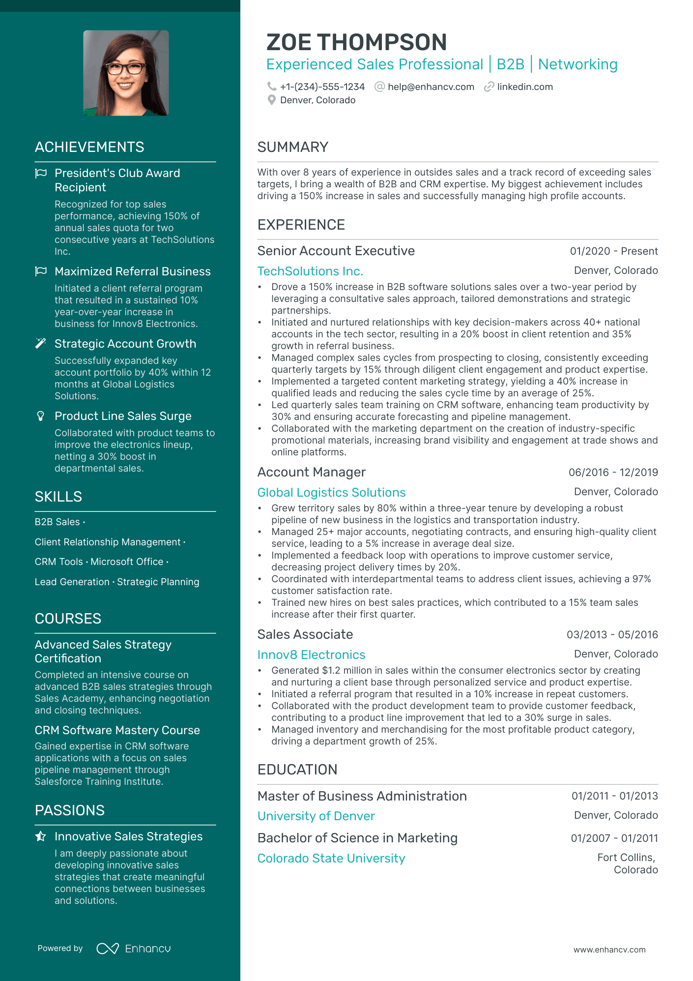 5 Regional Account Manager Resume Examples & Guide for 2024