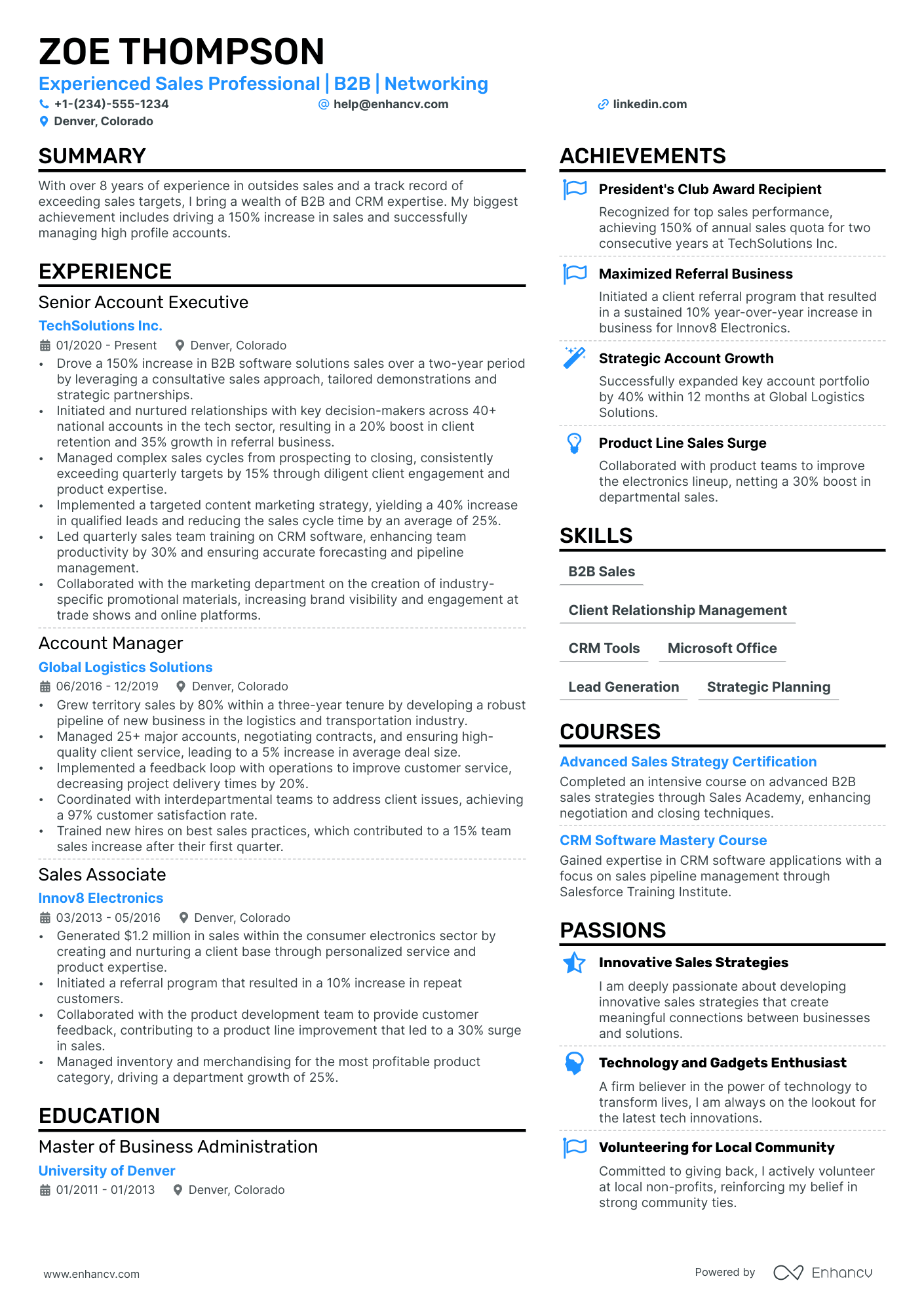 21 Account Manager Resume Examples & Guide for 2024