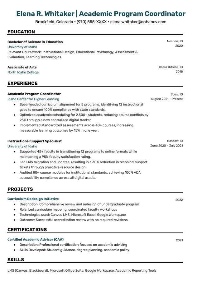 Resume Template