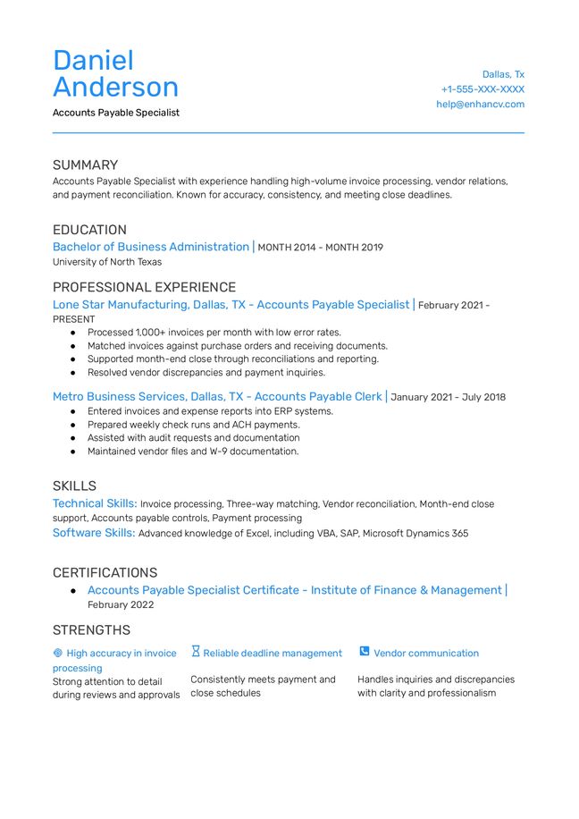 Resume Template