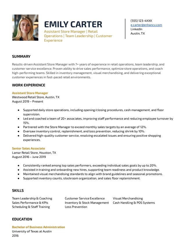 Resume Template
