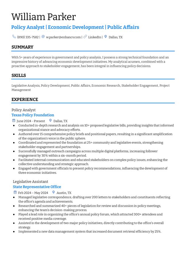 Resume Template