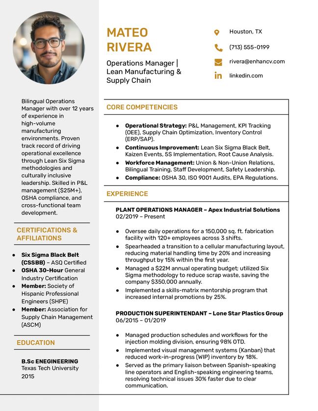 Resume Template