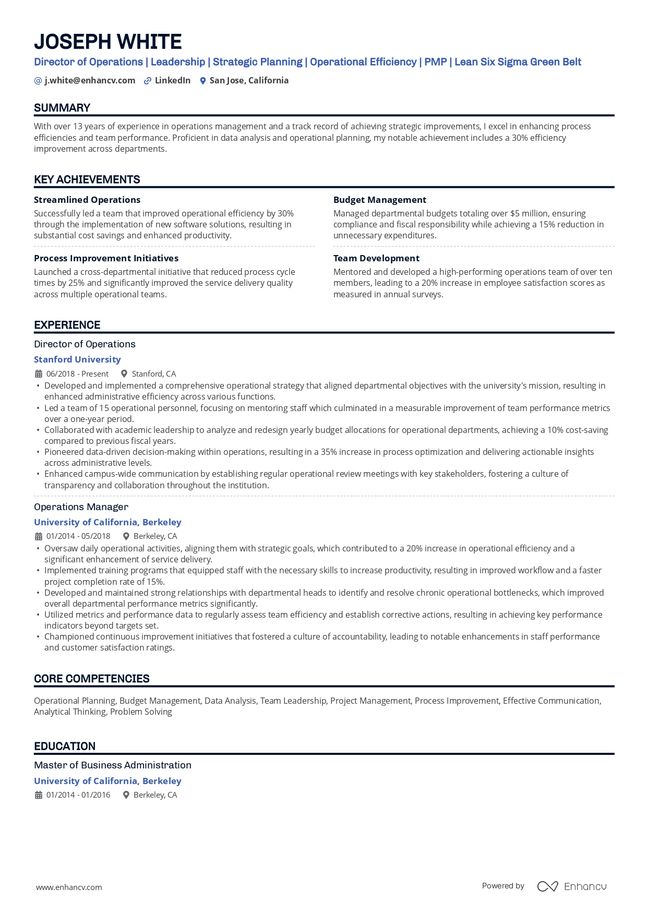 Resume Template