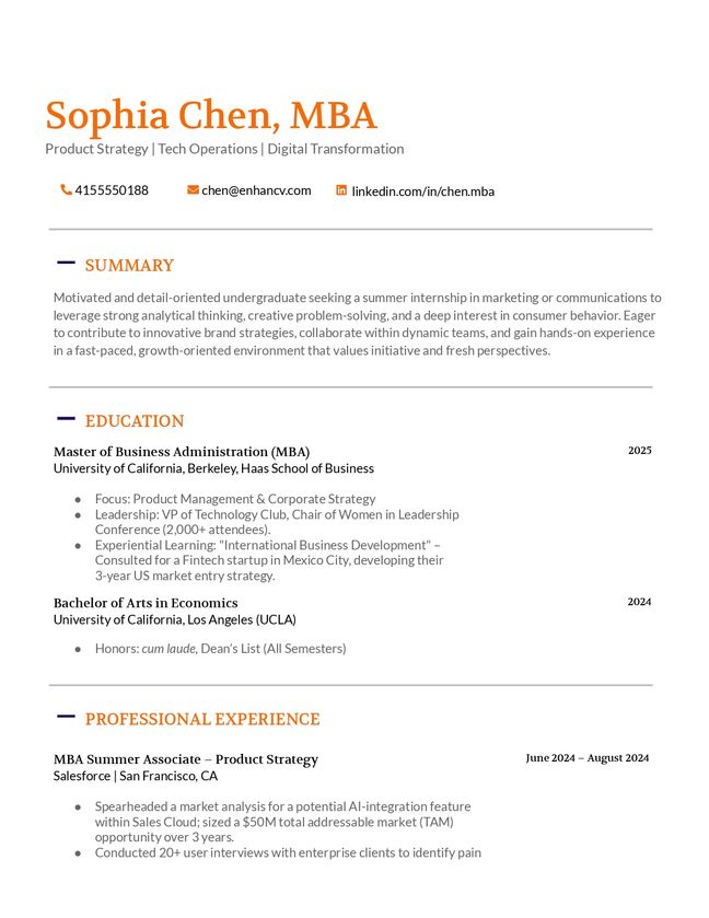 Resume Template