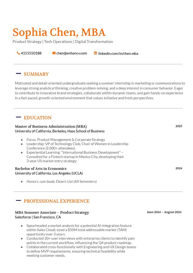 Resume Template