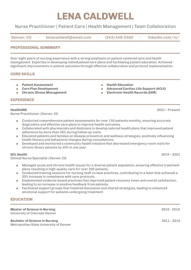 Resume Template