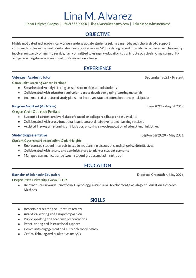 Resume Template