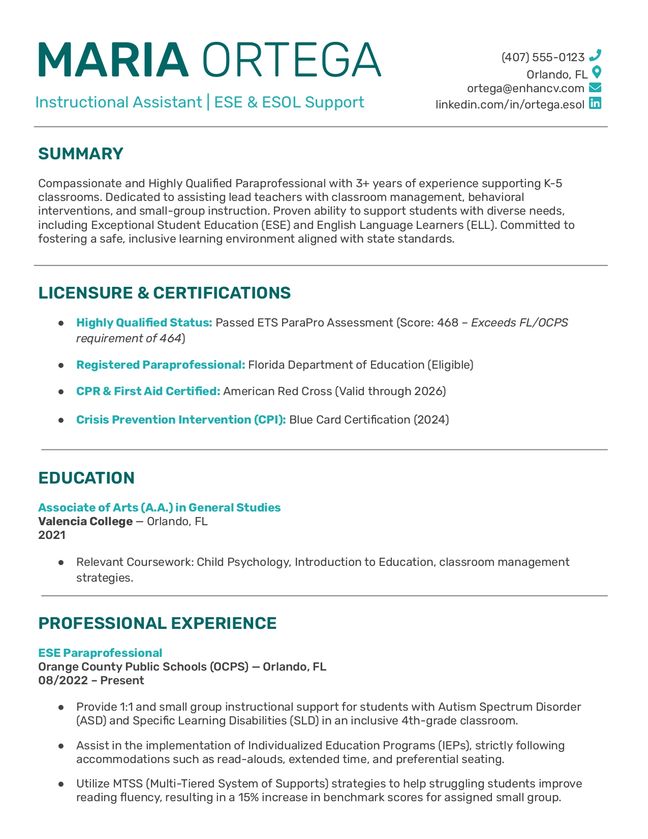 Resume Template