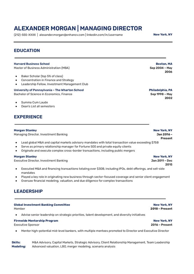 Resume Template