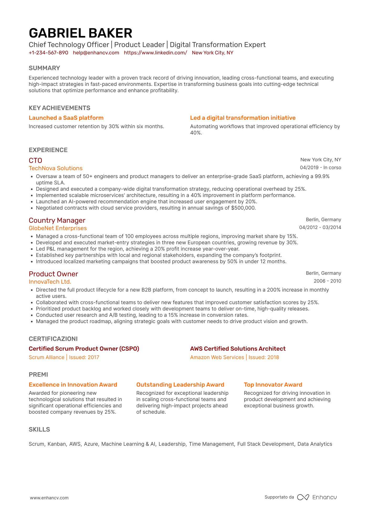 Resume Template