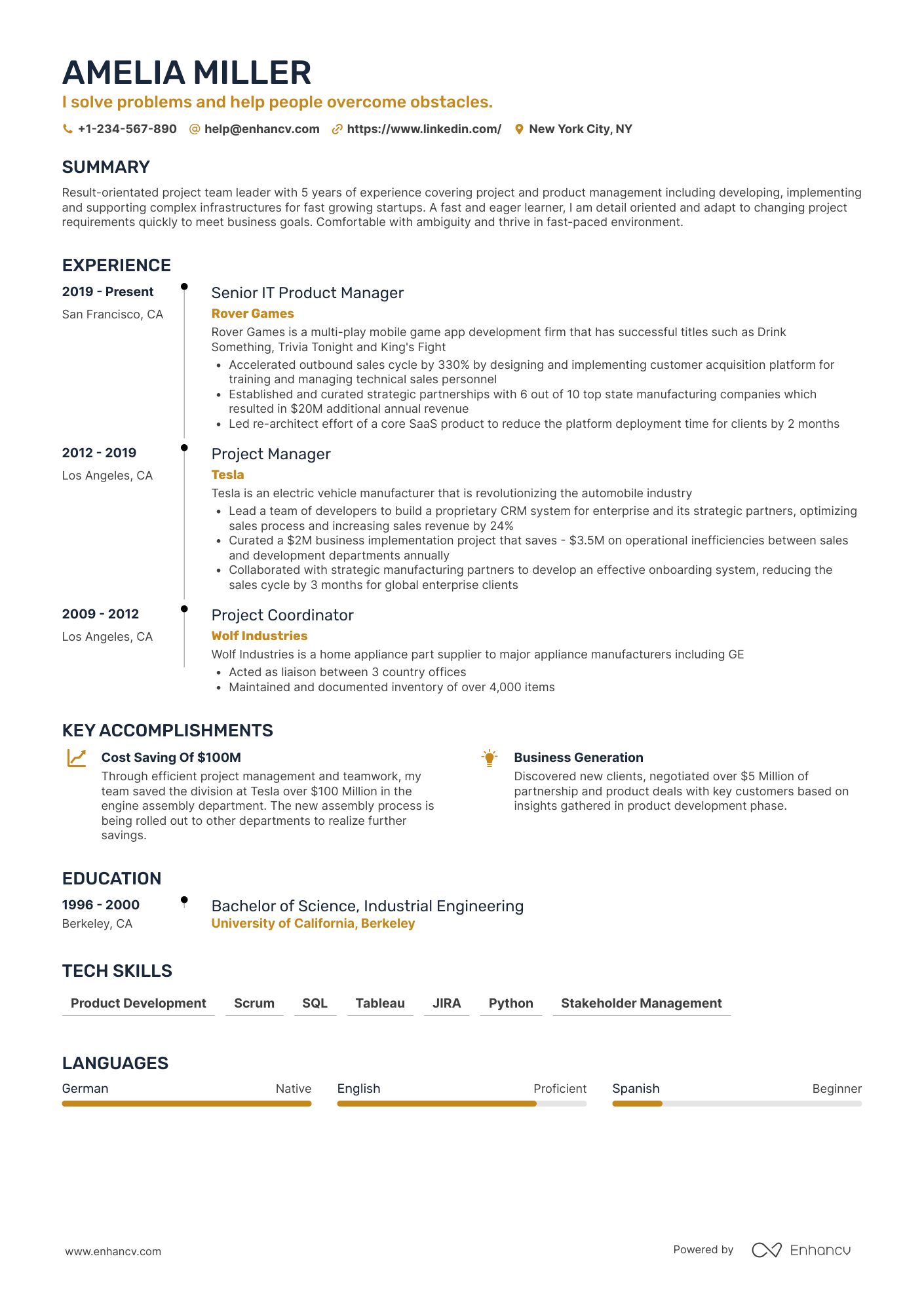 Resume Template
