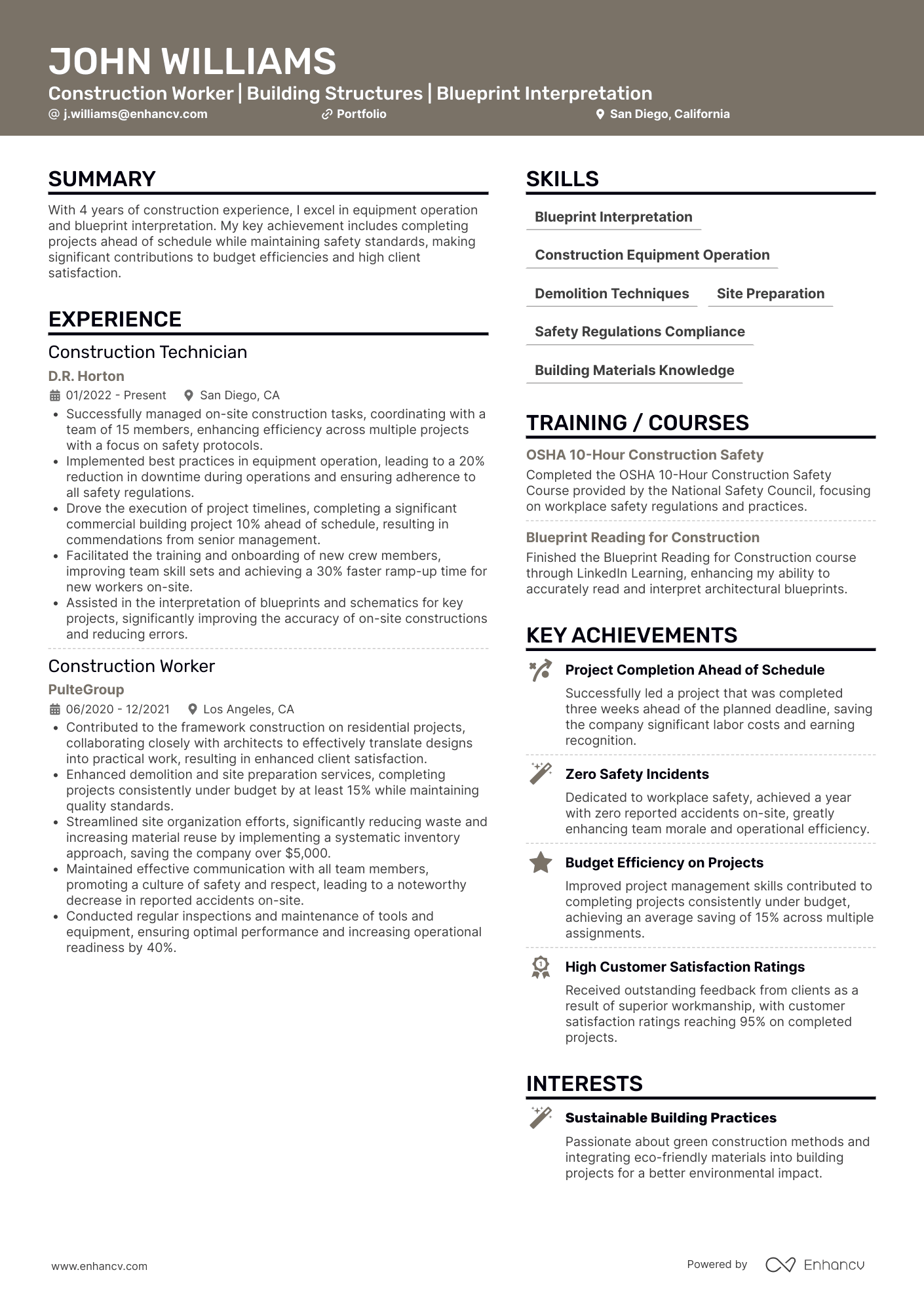 Resume Template