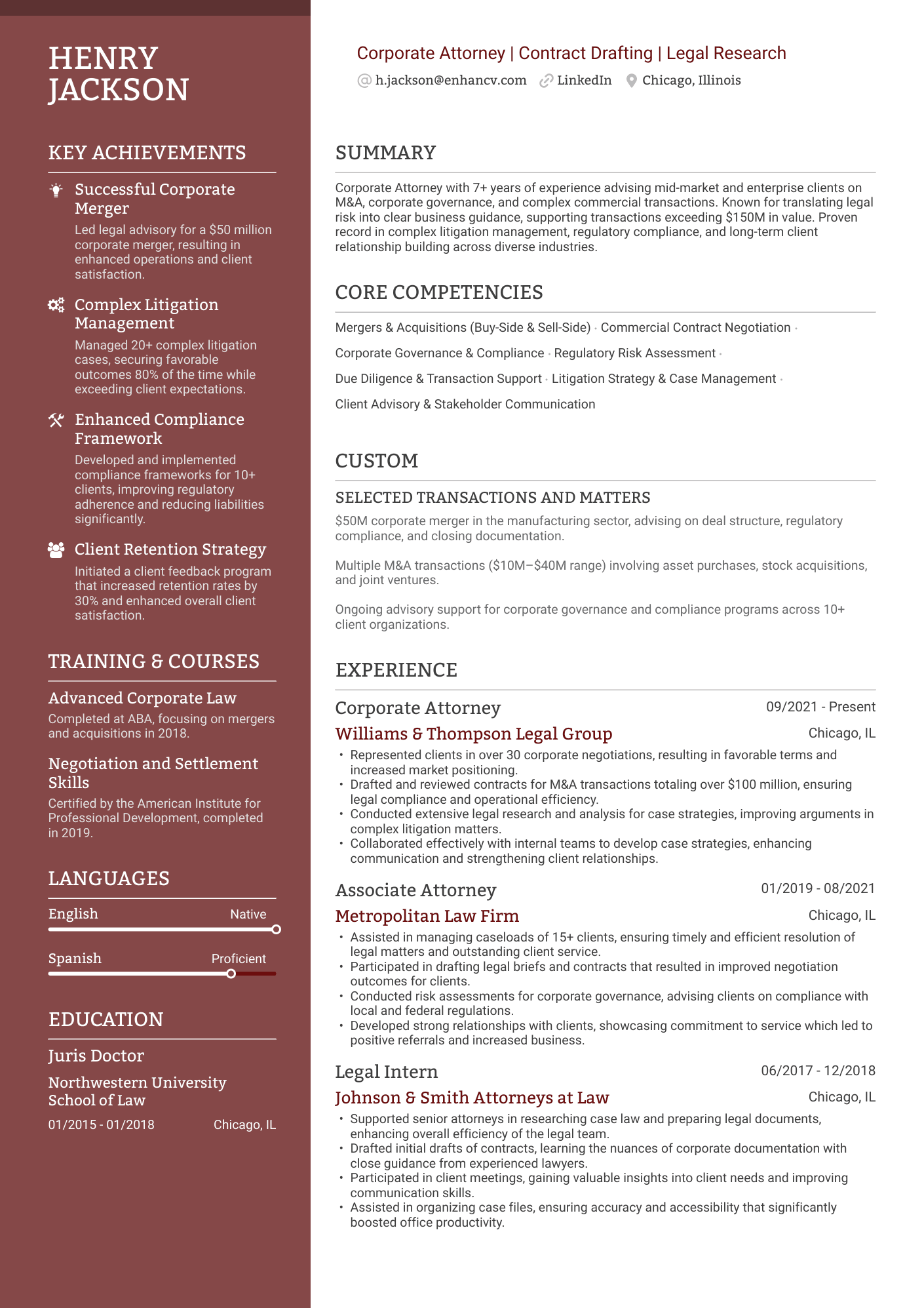 Resume Template