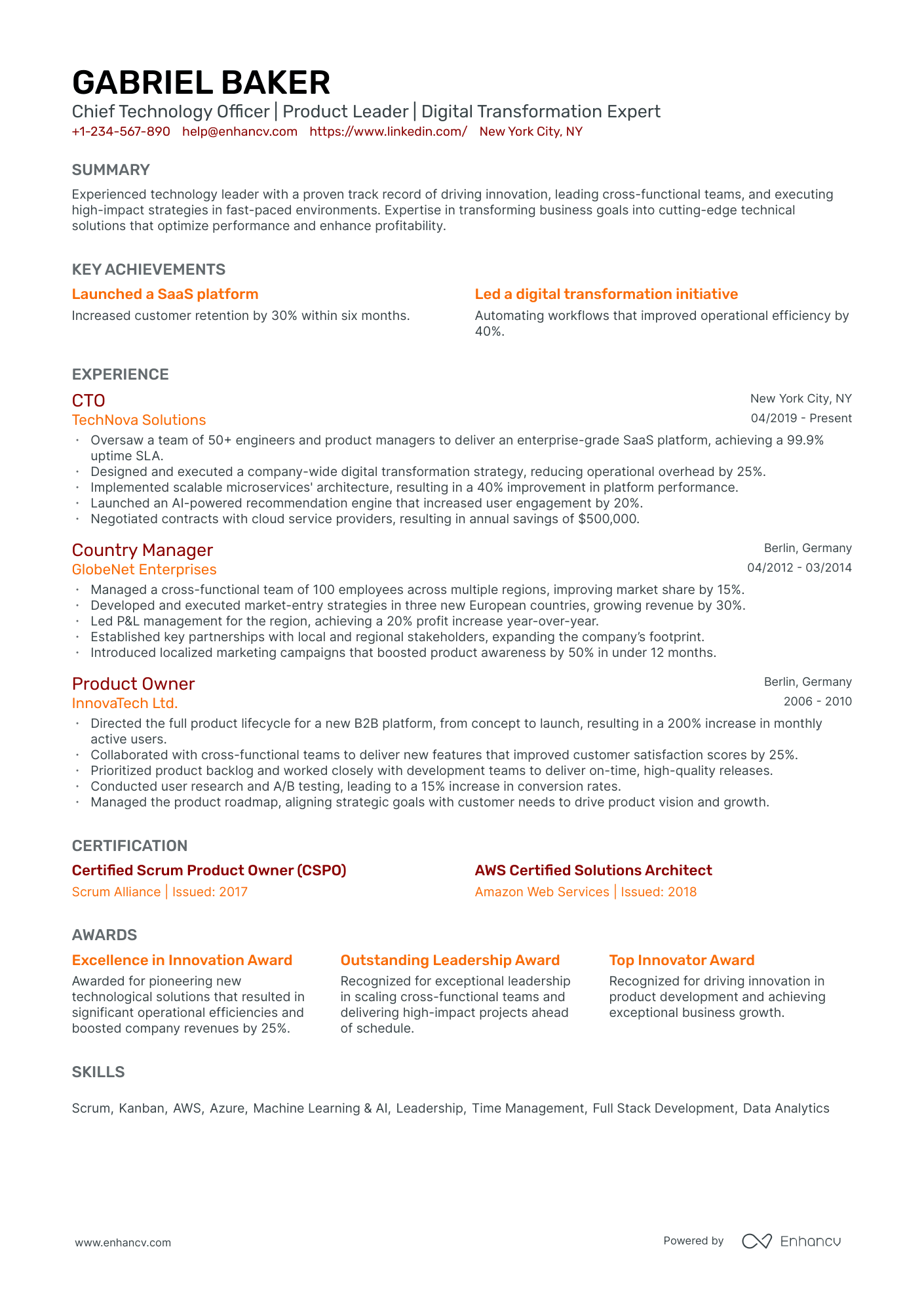 Resume Template