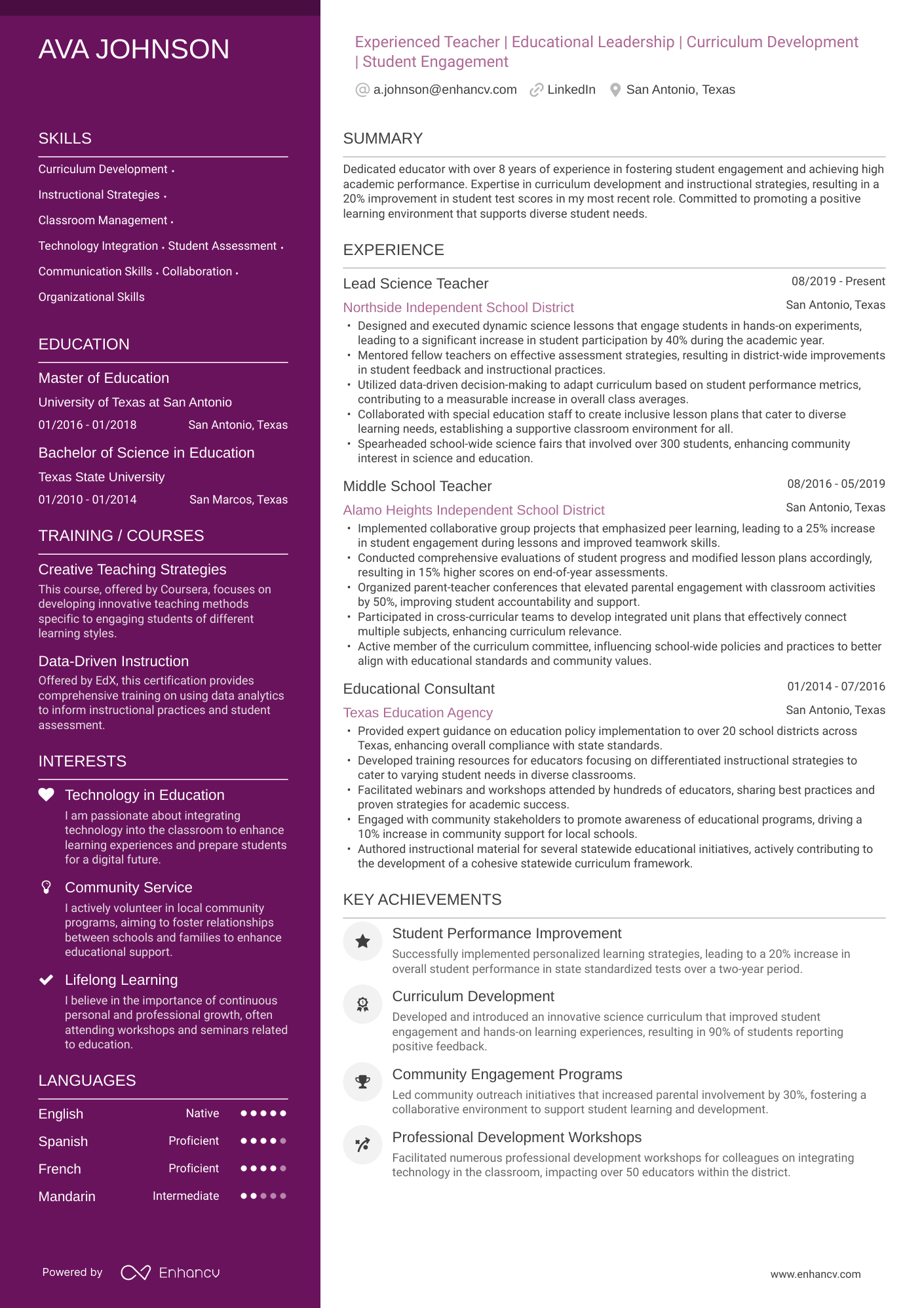 Resume Template
