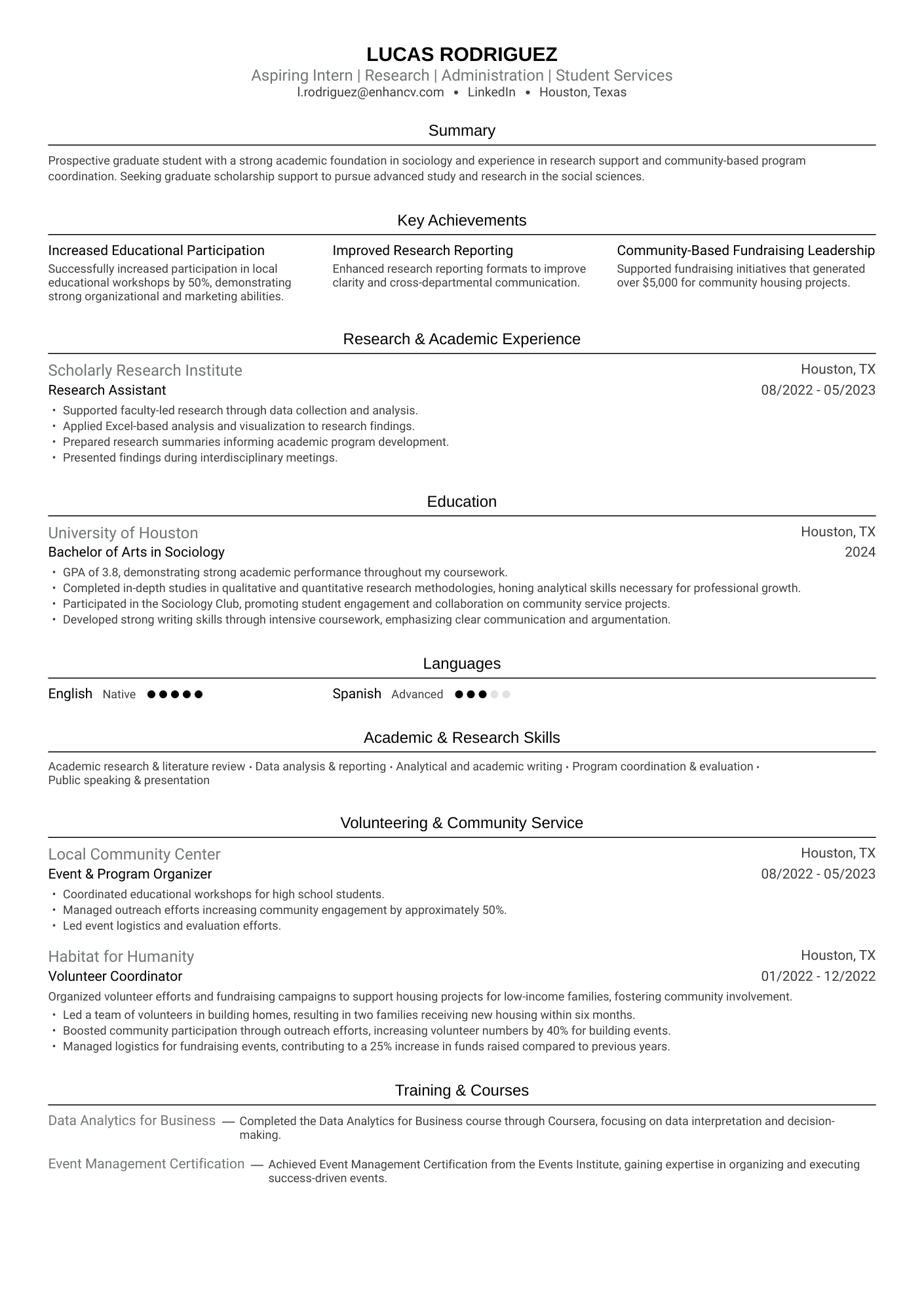 Resume Template