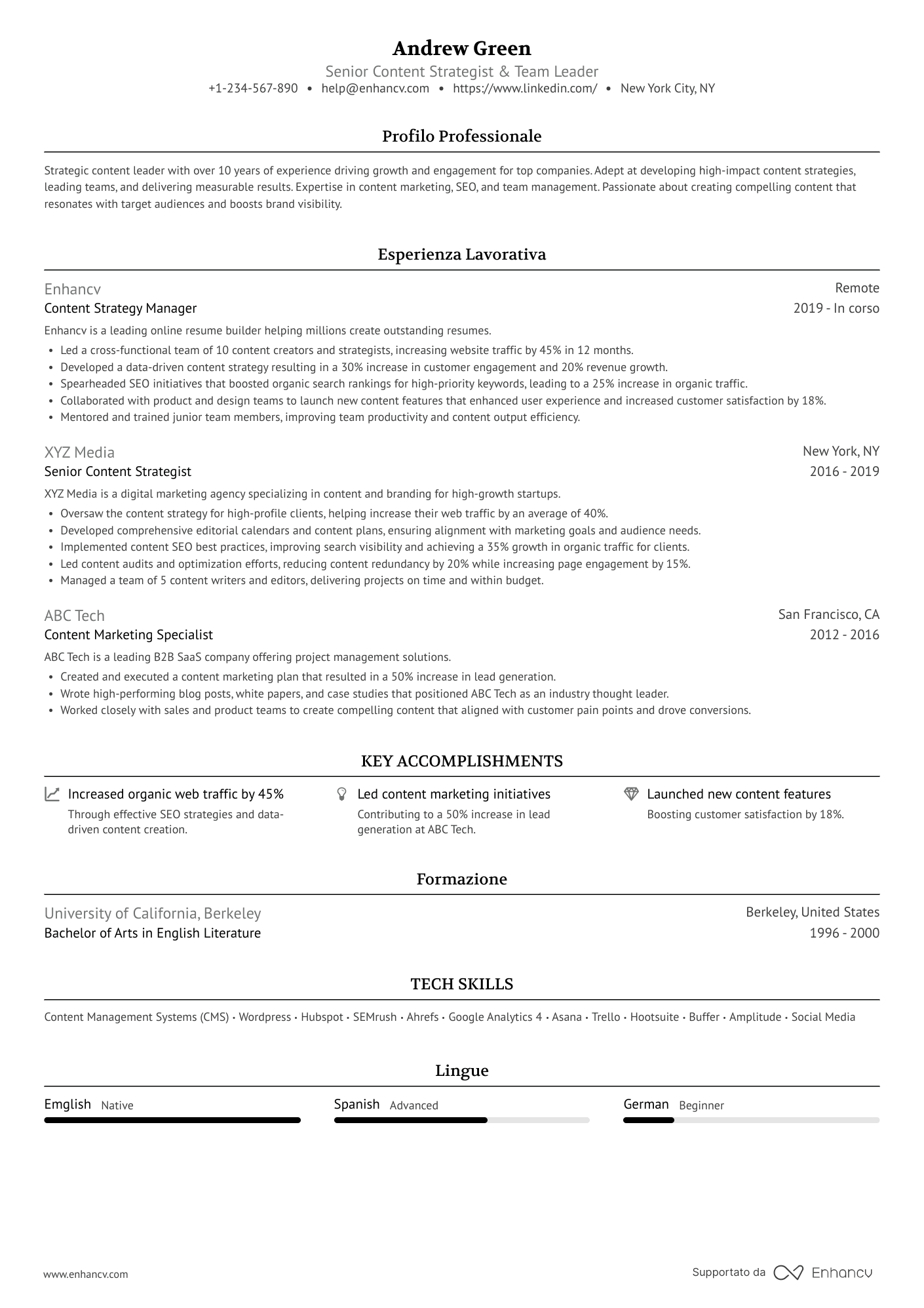 Resume Template
