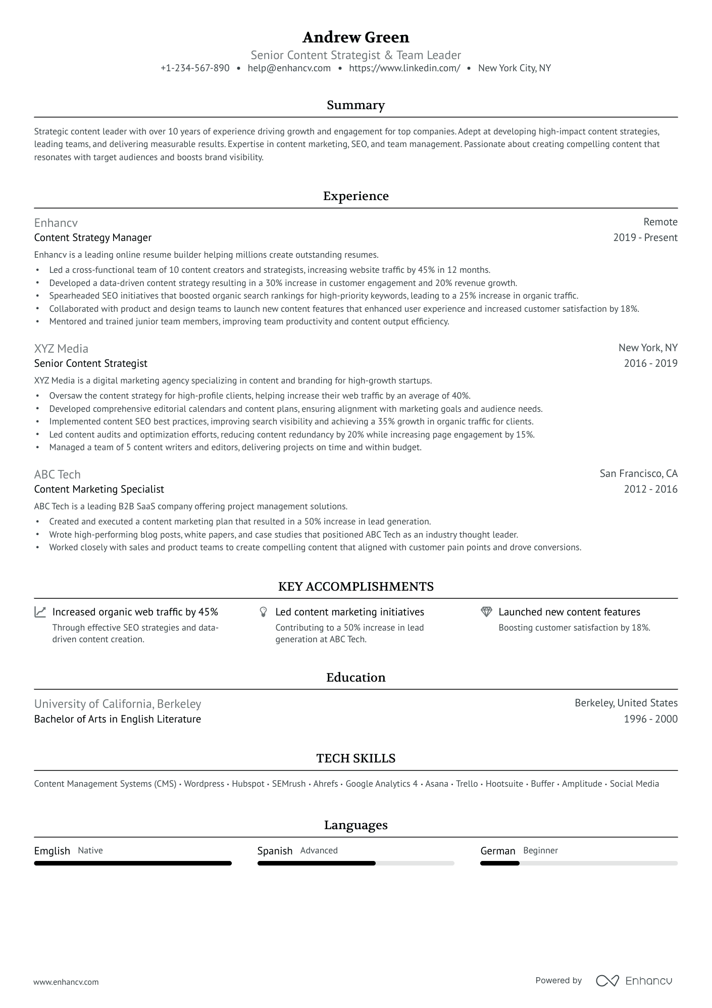 Resume Template