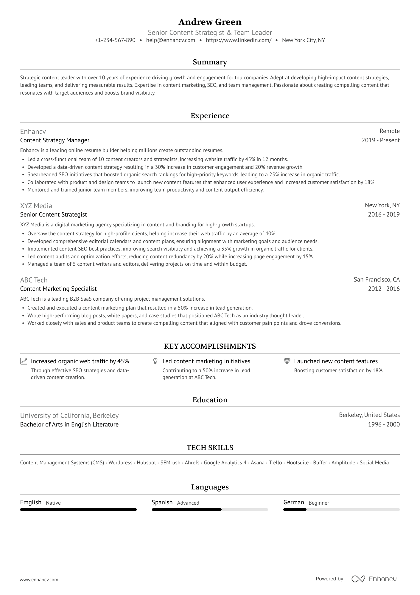 Resume Template