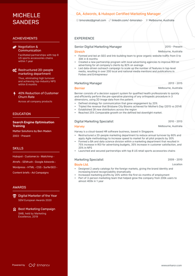 Resume Template