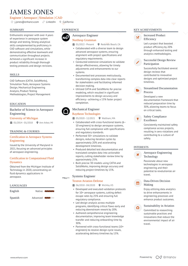 Multicolumn ATS Resume Template An ATS friendly multicolumn resume template. Consists of three columns, ideal for candidates with a lot of of experience or those who want to divide their information in a unique way. Orange and red accent colors