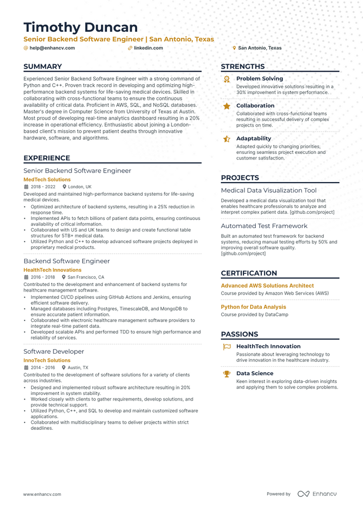 5 Cloud Security Engineer Resume Examples & Guide For 2023