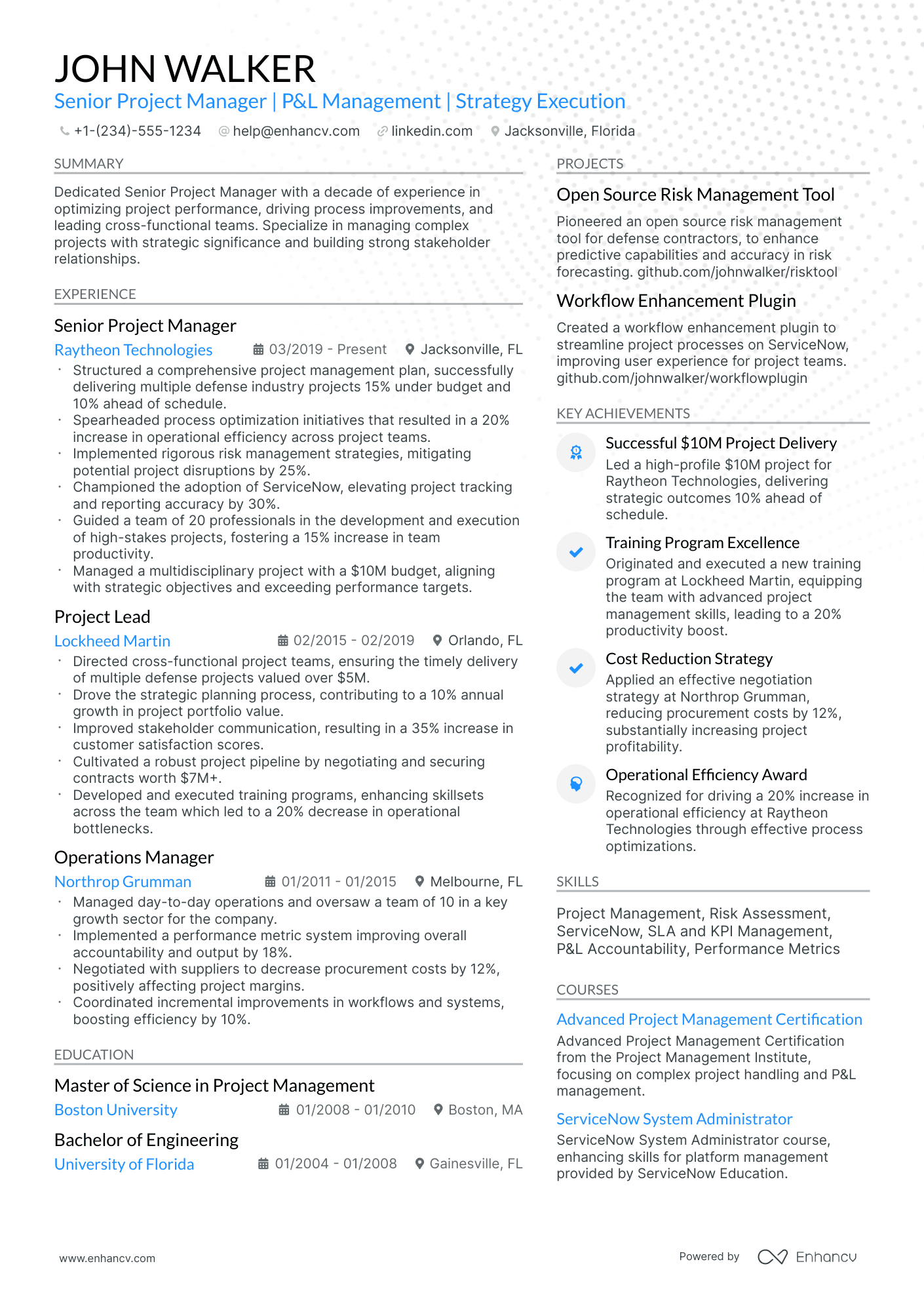 Service Manager Cv Examples 10 IT Service Manager Resume Examples & Guide for 2026