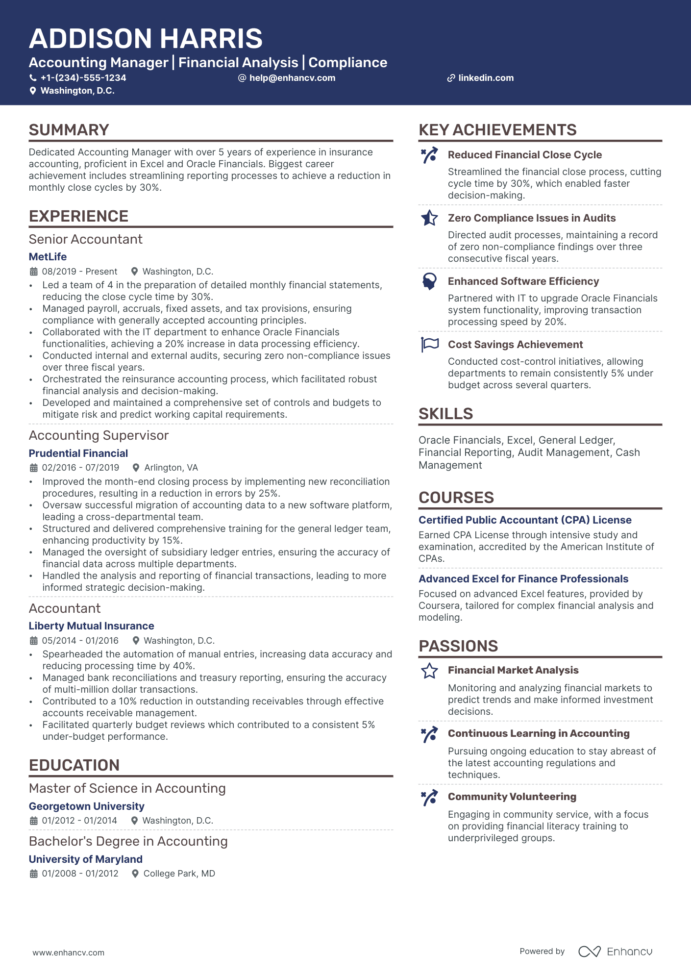 10 General Ledger Accounting Resume Examples, Templates & Guide for 2026