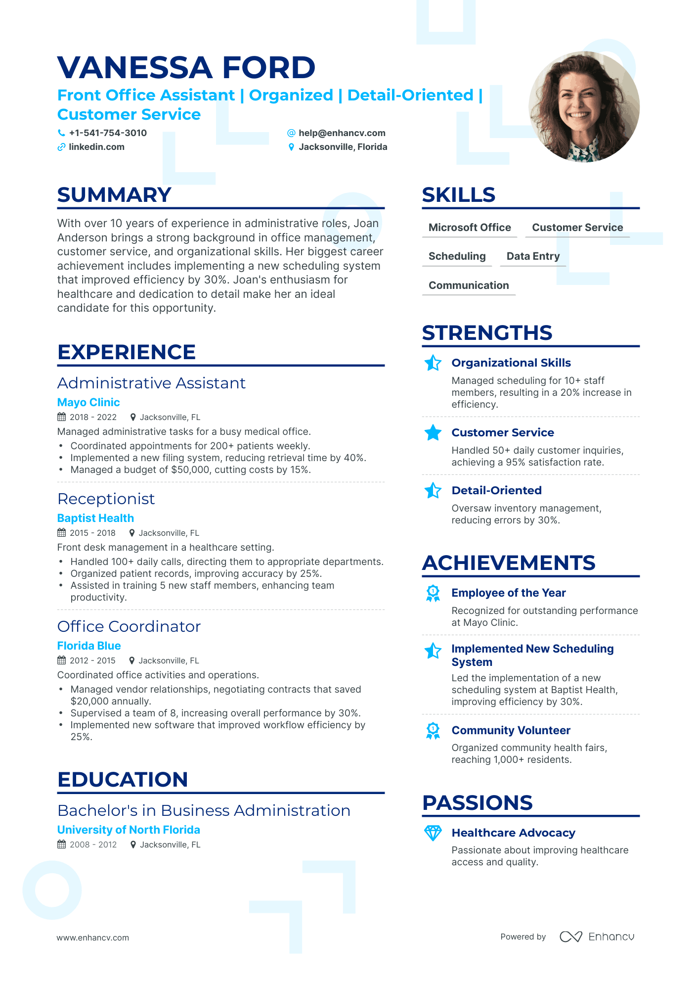 5 Office Assistant Resume Examples & Guide For 2023