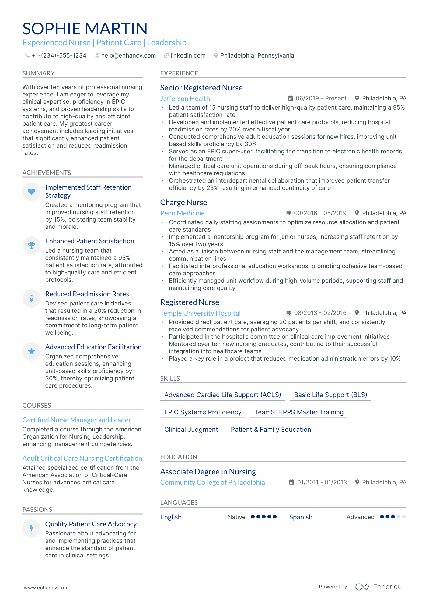 5 Assistant Nurse Resume Examples & Guide For 2024