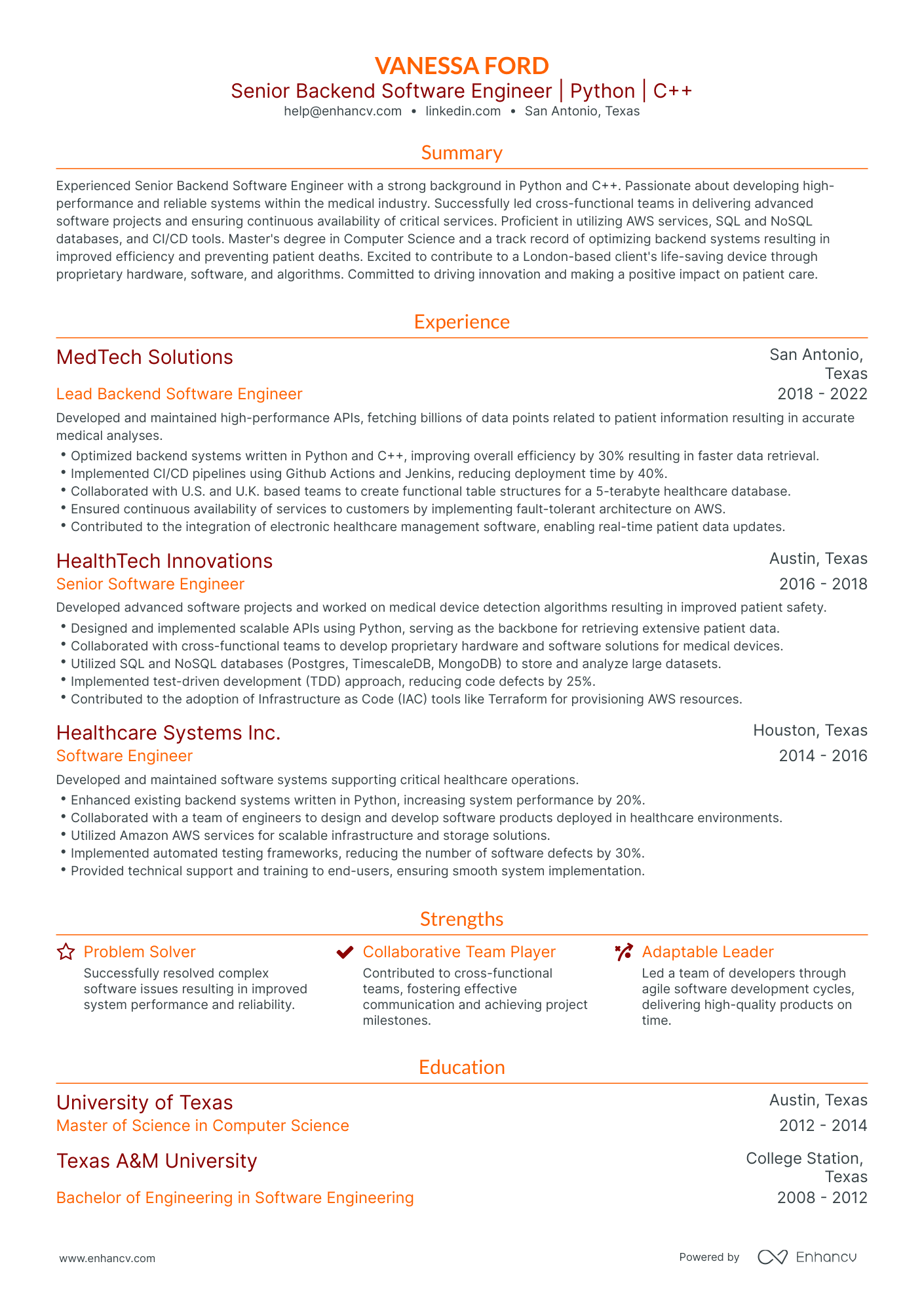 5 Devsecops Engineer Resume Examples & Guide for 2024