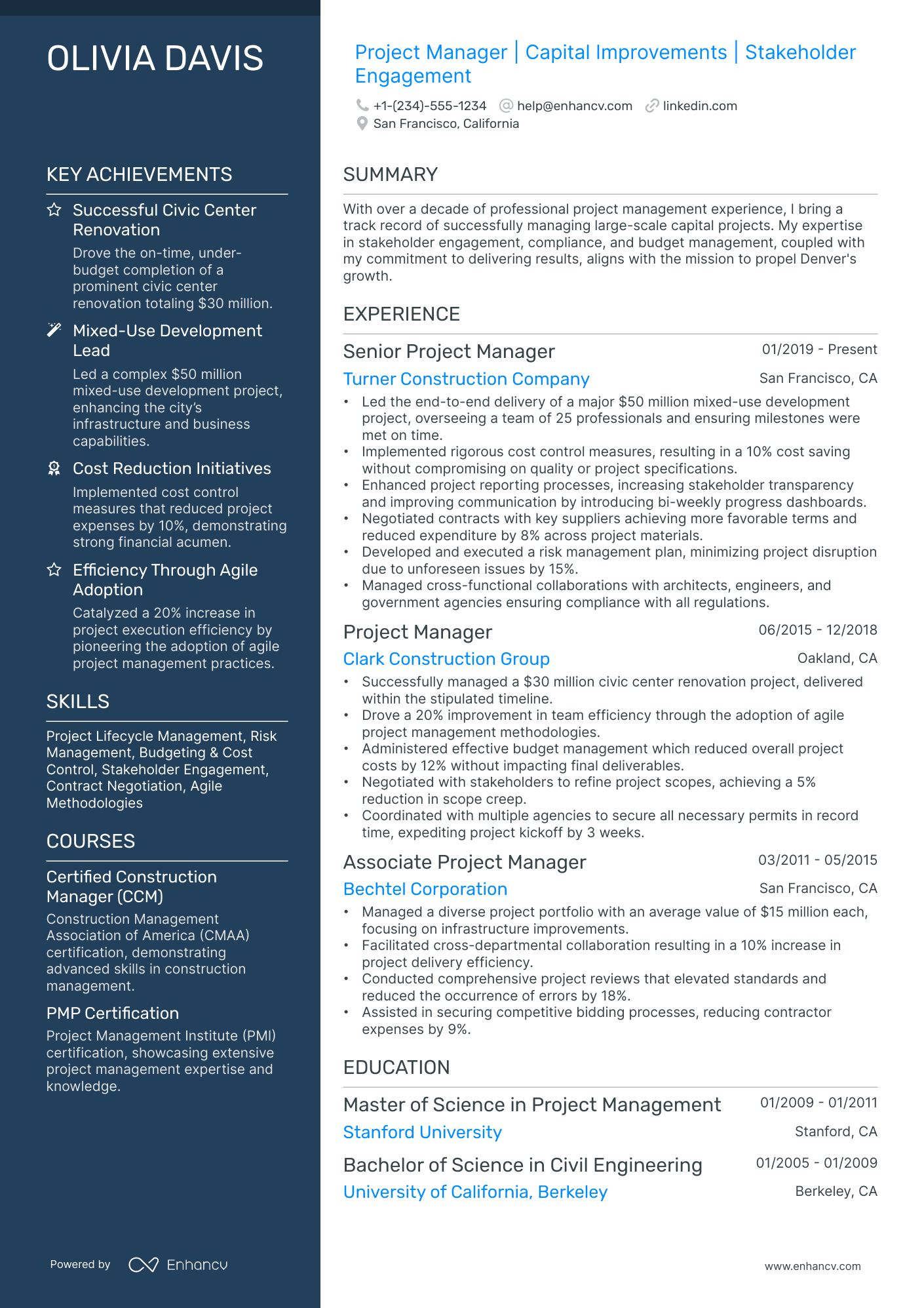 10 Engineering Project Manager Resume Examples & Guide for 2026