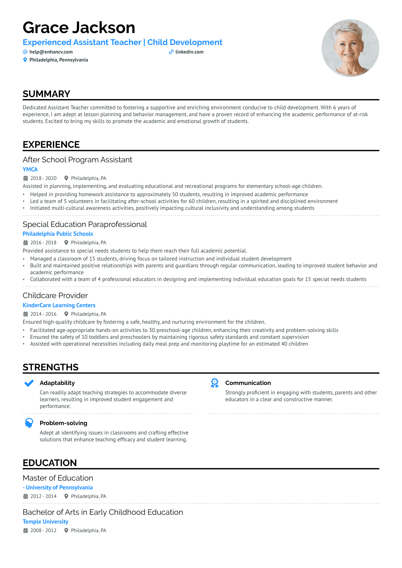 7 Day Care Teacher Resume Examples & Guide for 2024